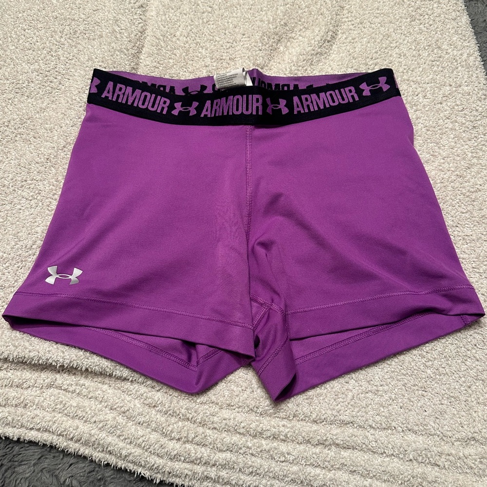 Under Armour Purple Women's compression shorts